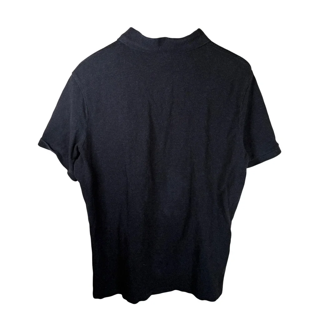 Polo Ralph Lauren Classic Fit Polo Mens Large Charcoal Grey‎ Preppy Pique Golf